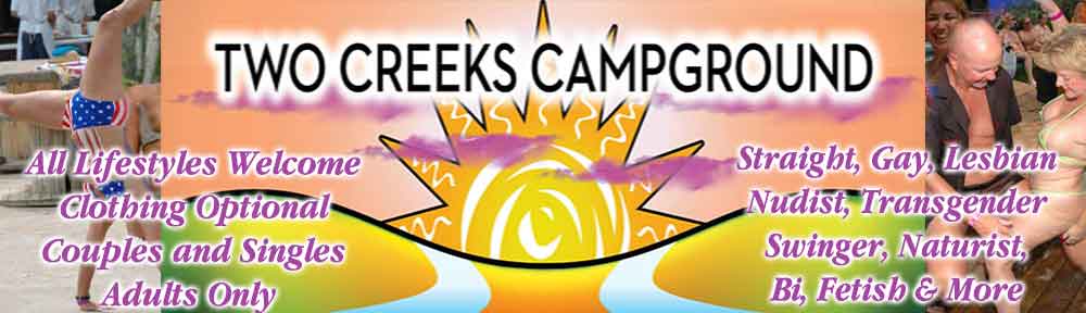 Two Creeks Clothing Optional Campground